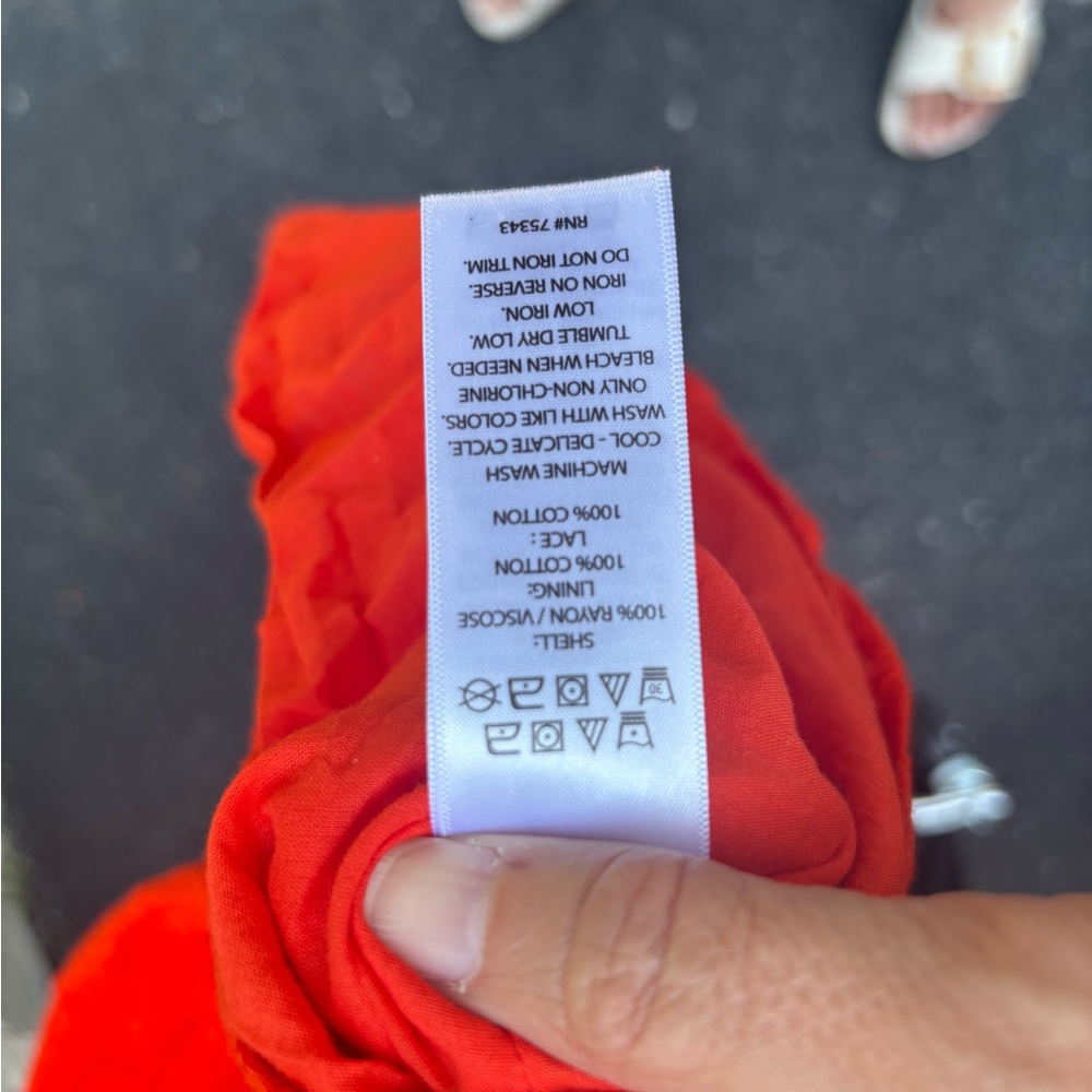 Joie Vibrant Orange Maxi Dress - Picture 5 of 5